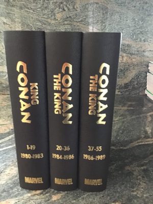 King Conan: 1-19, Conan the King: 20-55; 1986-1989 (3vol. Set)
