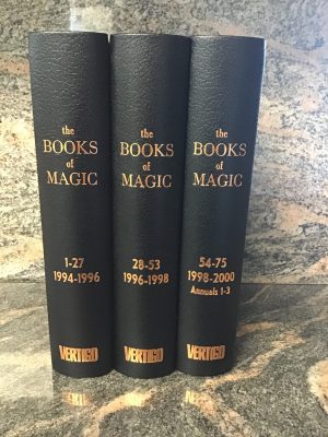 the Book of Magic: 1-75; 1994-2000 with Annuals 1-3; 3vol. set