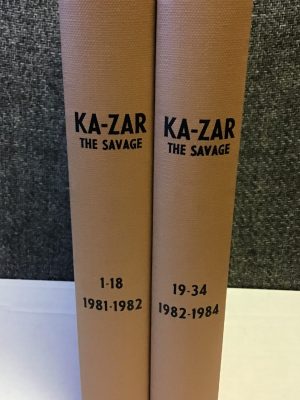 Ka-Zar The Savage: 1-34; 1981-1984 (2 Volume Set)