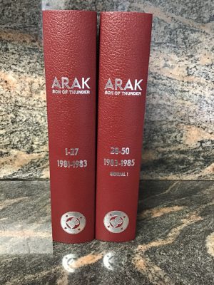 ARAK SON OF THUNDER: 1-50; 1981-1985 with Annual #1